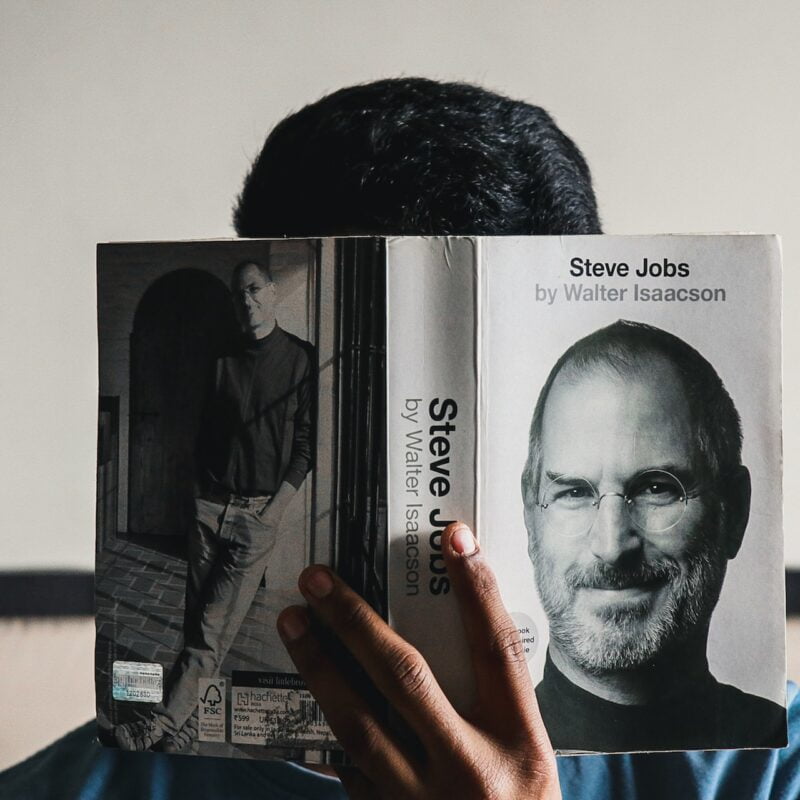 Reading Steve Jobs Biography and Successful Career