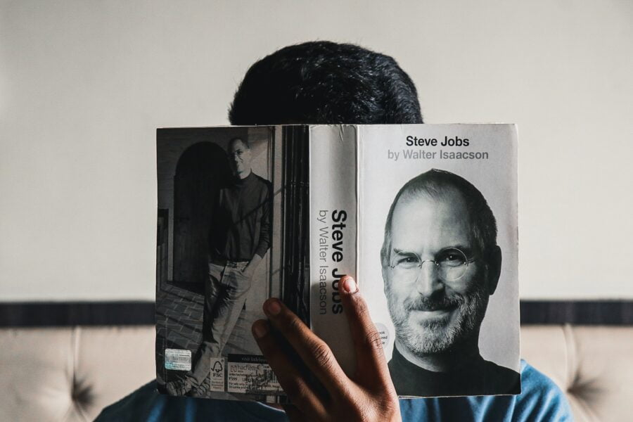 Reading Steve Jobs Biography and Successful Career